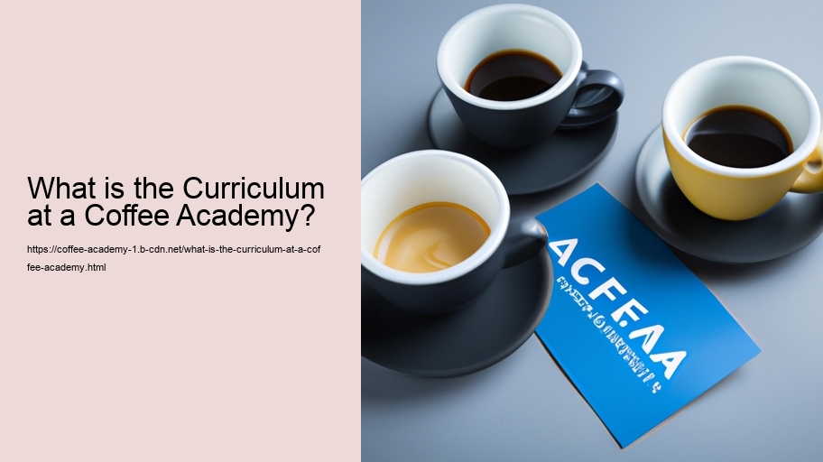 What is the Curriculum at a Coffee Academy?